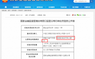 年内首现国有大行因网点“违规关门”被罚 今年来已有2681个银行线下网点关停