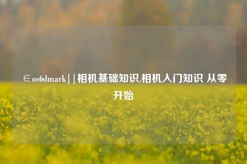 ∈os6dmark||相机基础知识,相机入门知识 从零开始